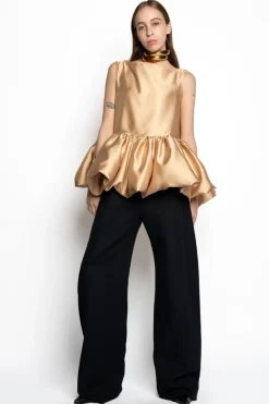 Marques ' Almeida SLEEVELESS PUFF HEM TOP-Women Tops|Tops