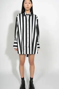 Marques ' Almeida BLACK AND WHITE XXXL SHIRT-Women Tops