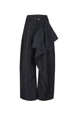 Marques ' Almeida BOYFRIEND TROUSERS WITH BOW-Women Bottoms|Bottoms