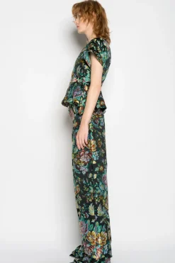 Marques ' Almeida BROCADE BOYFRIEND TROUSERS-Women Bottoms|Bottoms