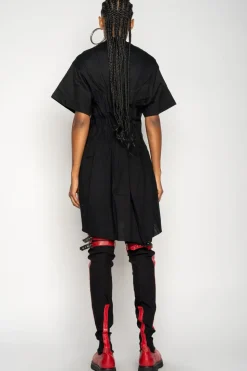 Marques ' Almeida CINCHED PLEATED T-SHIRT DRESS-Women Dresses|Dresses