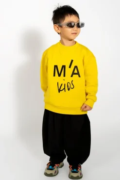 Marques ' Almeida COTTON LOOSE TROUSERS-Kids Bottoms