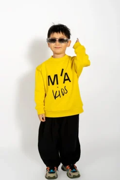 Marques ' Almeida COTTON LOOSE TROUSERS-Kids Bottoms