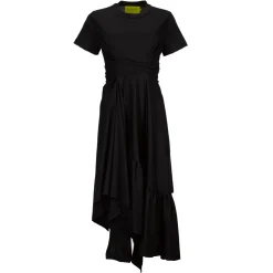 Marques ' Almeida CROSS WAIST DRAPE T-SHIRT DRESS-Women Dresses|Dresses