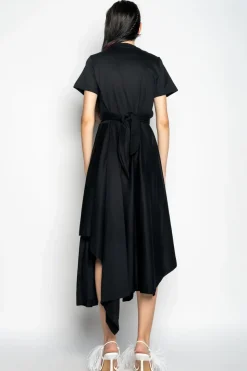 Marques ' Almeida CROSS WAIST DRAPE T-SHIRT DRESS-Women Dresses|Dresses