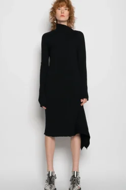 Marques ' Almeida DRAPED NECK DRESS-Women Knitwear|Dresses
