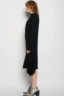Marques ' Almeida DRAPED NECK DRESS-Women Knitwear|Dresses