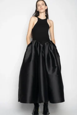 Marques ' Almeida DRESS WITH TANK TOP SCOOPED-Women Dresses