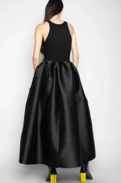 Marques ' Almeida DRESS WITH TANK TOP SCOOPED-Women Dresses