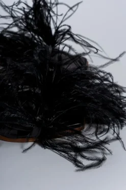 Marques ' Almeida FEATHER STRAPPY SANDAL- Shoes