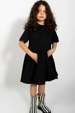 Marques ' Almeida GATHERED JERSEY T-SHIRT DRESS-Kids Jersey|Dresses