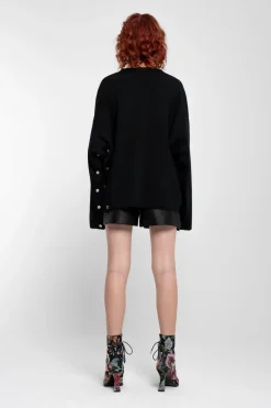 Marques ' Almeida MERINO DECONSTRUCTED CARDIGAN-Women Tops|Tops