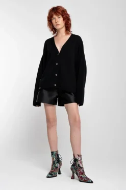 Marques ' Almeida MERINO DECONSTRUCTED CARDIGAN-Women Tops|Tops