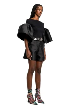 Marques ' Almeida MIKADO SHORTS WITH BELT-Women Bottoms