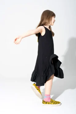 Marques ' Almeida SLEEVELESS FLOUNCE DRESS-Kids Dresses