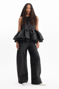 Marques ' Almeida SLEEVELESS PUFF HEM TOP-Women Tops|Tops