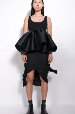 Marques ' Almeida SLEEVELESS PUFF HEM TOP-Women Tops