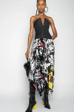 Marques ' Almeida V-NECK CORSET-Women Tops|Tops
