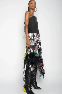 Marques ' Almeida V-NECK CORSET-Women Tops|Tops