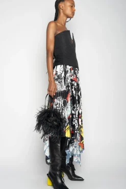 Marques ' Almeida V-NECK CORSET-Women Tops|Tops