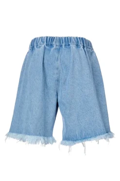 Marques ' Almeida DENIM CLASSIC SHORTS-Kids Bottoms