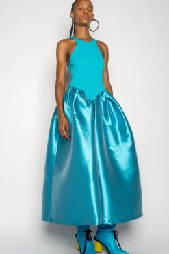 Marques ' Almeida DRESS WITH TANK TOP SCOOPED-Women Dresses