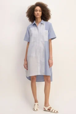 Marques ' Almeida PATCHWORK SHIRT DRESS-Women Dresses|M'a X Everlane