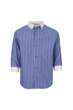Marques ' Almeida STRIPES SHIRT DRESS-Kids Dresses