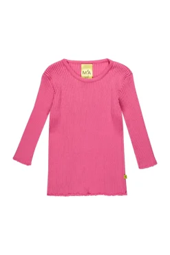 Marques ' Almeida BRIGHT PINK MERINO KNIT JUMPER-Kids Knitwear|Tops