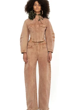 Marques ' Almeida BOYFRIEND TROUSERS-Women Bottoms|Denim
