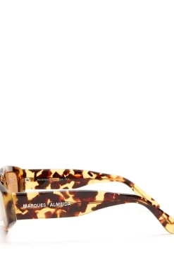 Marques ' Almeida TORTOISE ANGULAR FRAME SUNGLASSES- Accessories