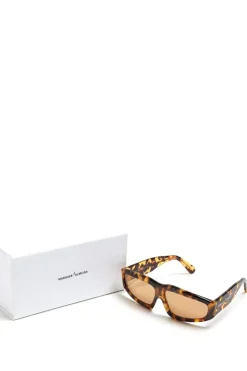 Marques ' Almeida TORTOISE ANGULAR FRAME SUNGLASSES- Accessories