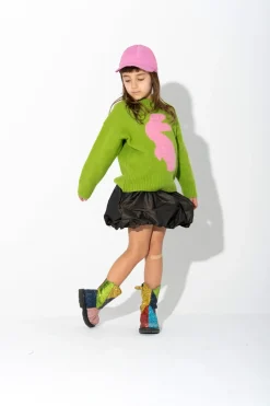 Marques ' Almeida BUNNY CREW NECK KNIT JUMPER-Kids Knitwear|Tops