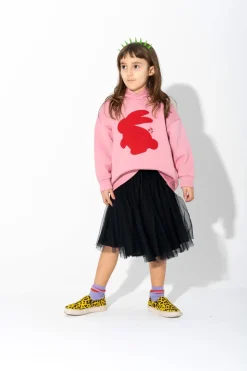 Marques ' Almeida BUNNY PRINT HOODIE-Kids Jersey|Tops