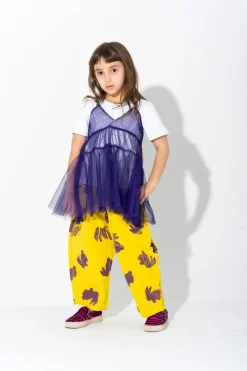 Marques ' Almeida BUNNY PRINT LOOSE TROUSERS-Kids Bottoms