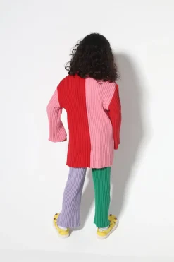 Marques ' Almeida DUO COLOUR CREW NECK JUMPER-Kids Knitwear|Tops
