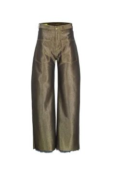 Marques ' Almeida DENIM PATCH POCKET BOYFRIEND JEANS-Women Denim|Bottoms