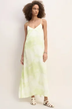 Marques ' Almeida GREEN TIE DYE SLIP DRESS-Women Dresses|M'a X Everlane