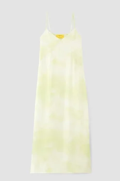 Marques ' Almeida GREEN TIE DYE SLIP DRESS-Women Dresses|M'a X Everlane
