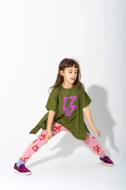 Marques ' Almeida AND PINK THUNDER PRINT FLAP T-SHIRT-Kids Jersey|Tops