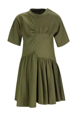Marques ' Almeida GATHERED JERSEY T-SHIRT DRESS-Kids Jersey|Dresses