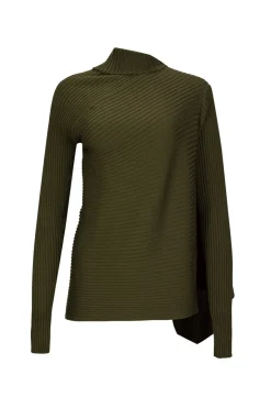 Marques ' Almeida MERINO DRAPED JUMPER-Women Knitwear|Tops