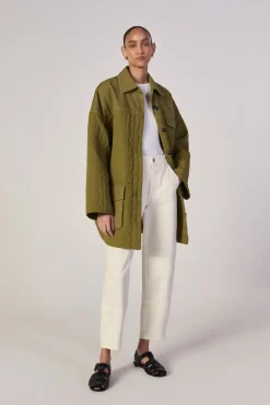 Marques ' Almeida PATCHWORK OVERSHIRT-Women Outerwear|M'a X Everlane