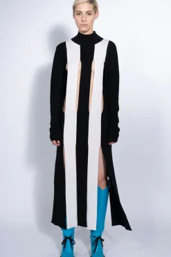 Marques ' Almeida KNIT DRESS WITH SPLITS-Women Dresses|Knitwear
