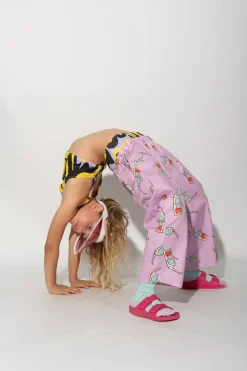 Marques ' Almeida 3D GLASSES PRINT BALLOON TROUSERS-Kids Bottoms
