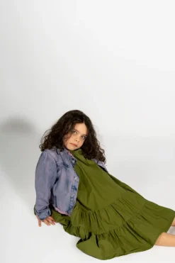 Marques ' Almeida LOOSE COLLARLESS JACKET-Kids Outerwear
