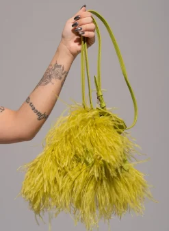 Marques ' Almeida FEATHER BAG- Accessories