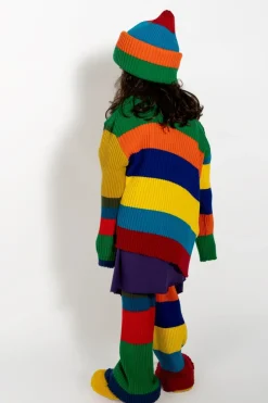 Marques ' Almeida MERINO STRIPED TROUSERS-Kids Knitwear|Bottoms
