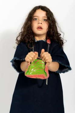 Marques ' Almeida DENIM OVERSIZED T-SHIRT DRESS-Kids Dresses