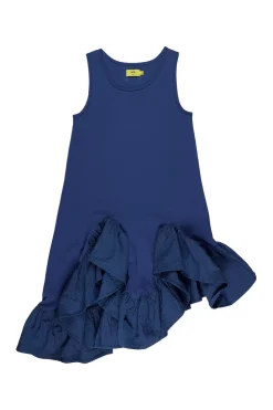 Marques ' Almeida SLEEVELESS FLOUNCE DRESS-Kids Jersey|Dresses